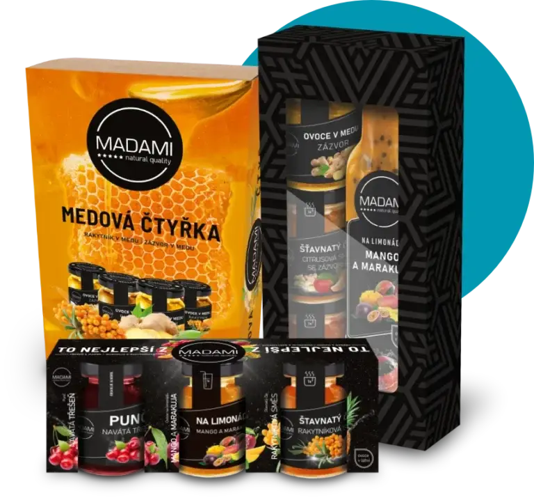 dárkové balíčky MADAMI DELICIOUS GIFTS